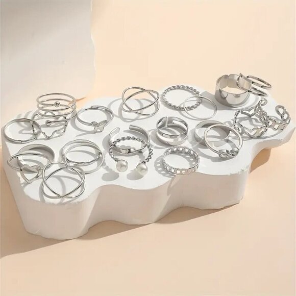 22pcs Stacking Rings - Picture 6 of 7